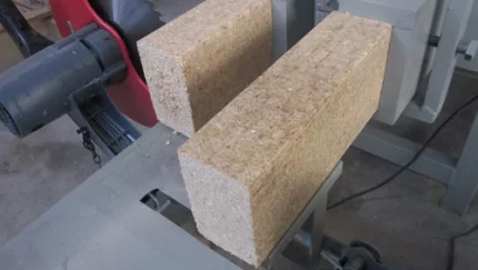 Станок для производства топливных древесных брикетов